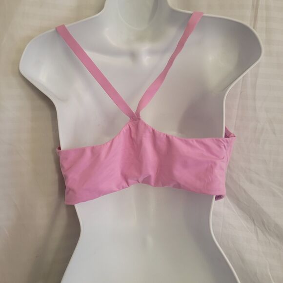 VICTORIA'S SECRET LIGHTLY LINED PLUNGE 36DD PINK BRA - Picture 2 of 5
